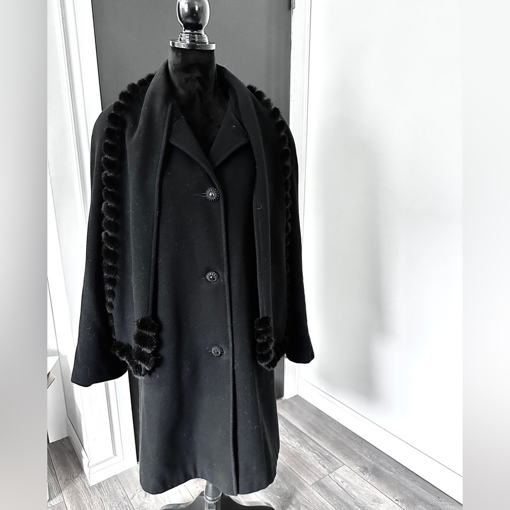 Martoni Lambswool & Cashmere Vintage Coat